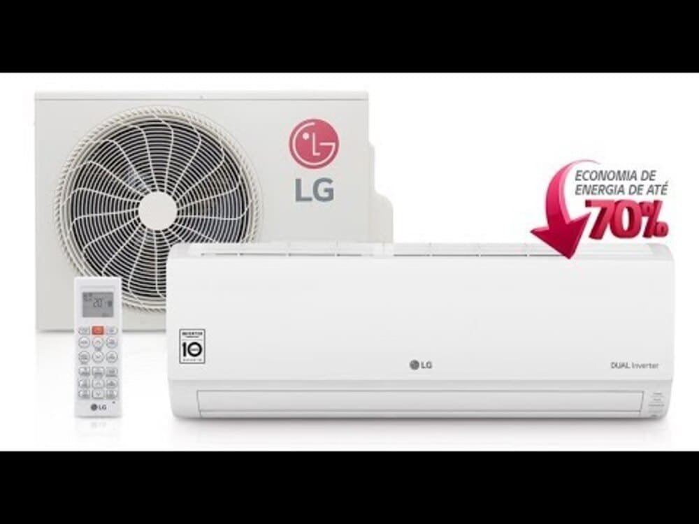 Ar Condicionado Hi Wall LG Dual Inverter Voice 12.000 Btus Frio