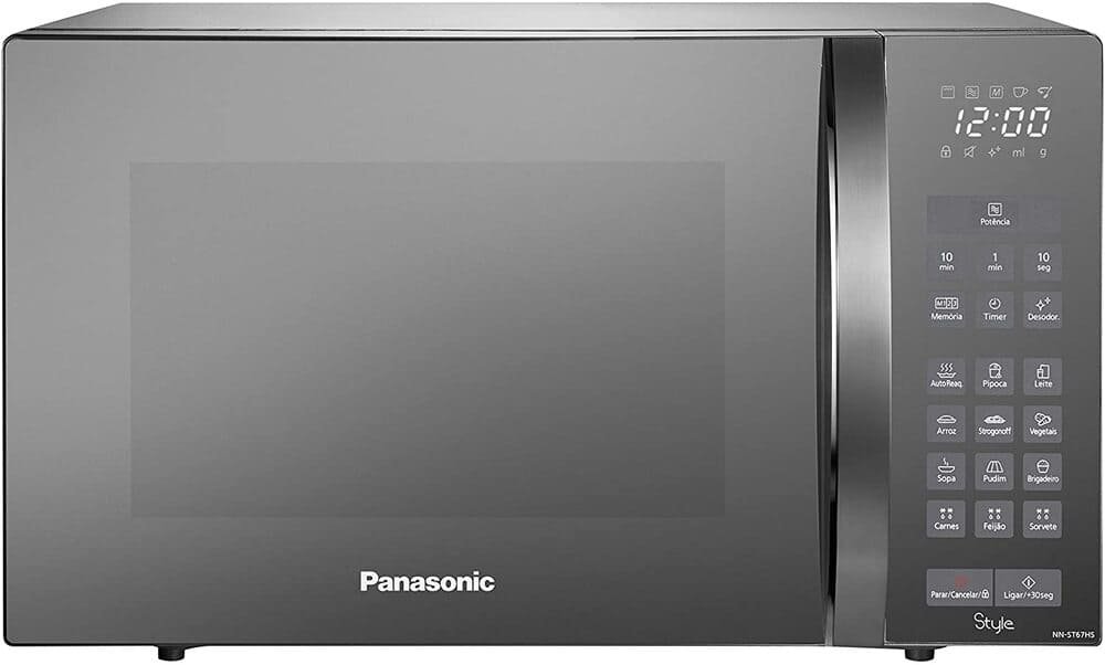 Micro-ondas 34L Panasonic Inox