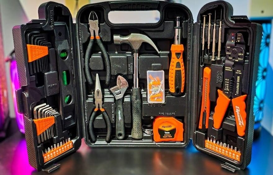 Sparta Maleta de ferramentas 129 peças