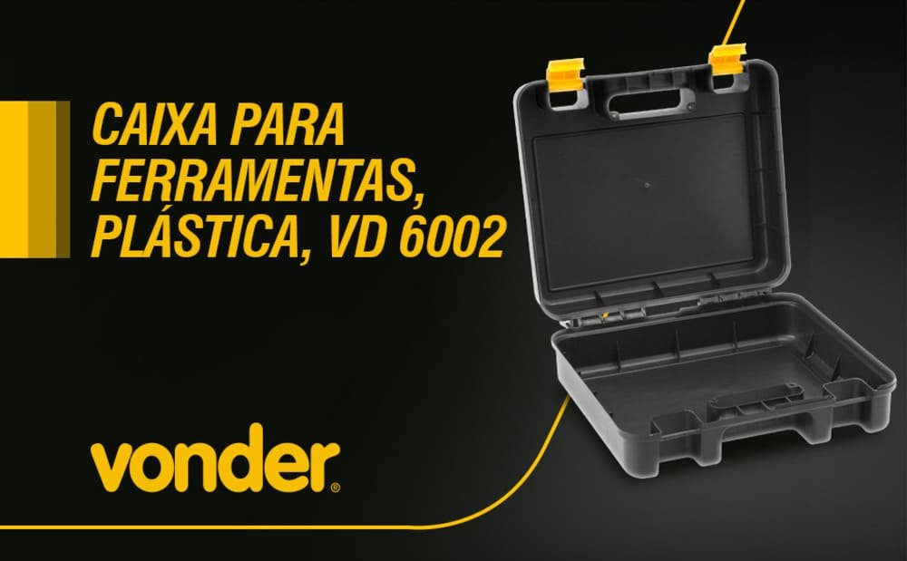 Caixa Para Ferramentas Plástica Vonder 34x34cm