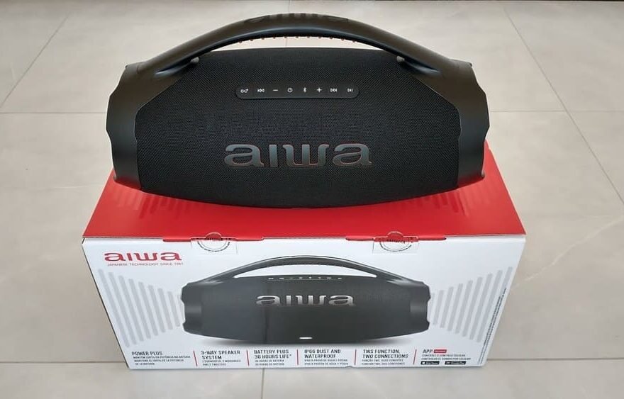 Caixa de Som Boombox Plus AIWA