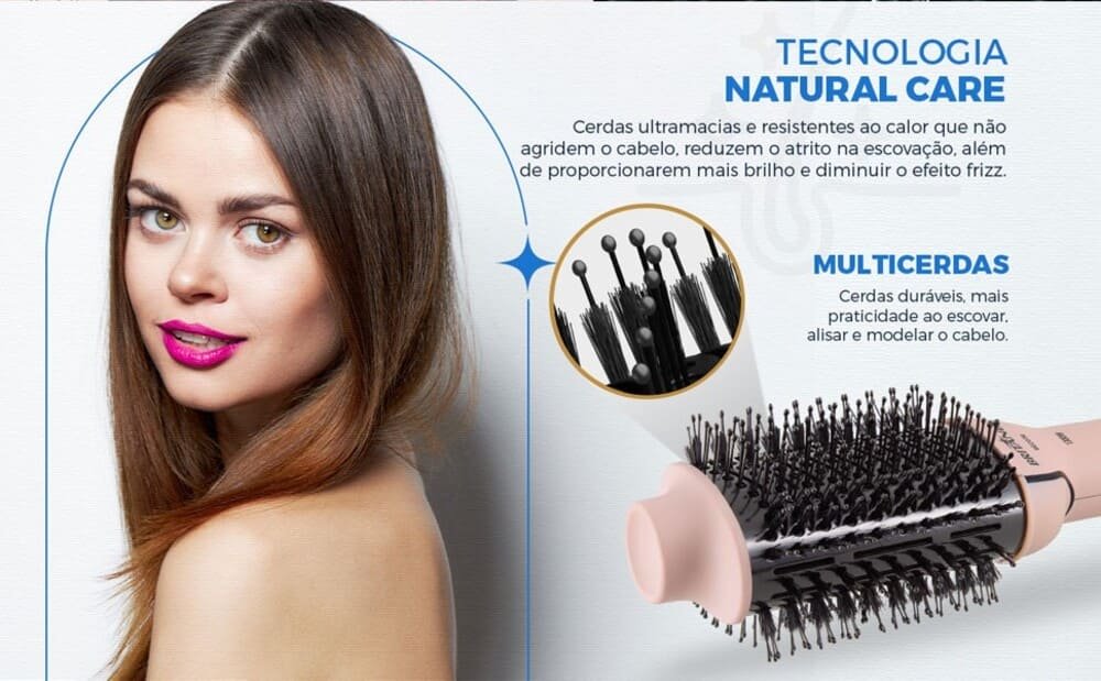 Escova Secadora Britânia Soft 4 em 1 BEC07R