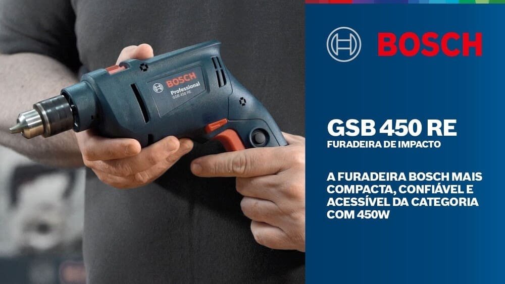 Furadeira de Impacto Bosch GSB 450 127V