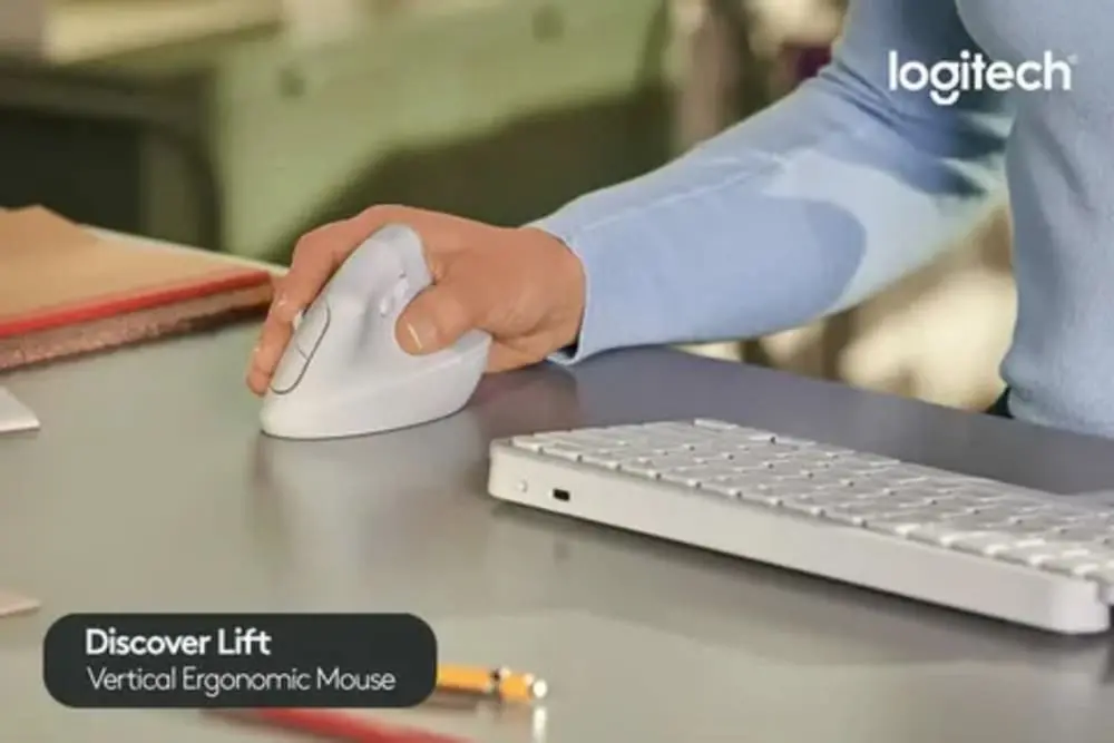 Mouse Logitech Lift Vertical Ergonômico: Realmente é Uma Boa Opção? 2 Mouse Logitech Lift Vertical Ergonômico