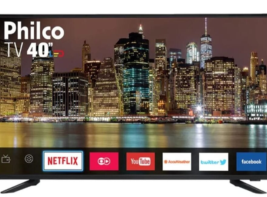 Smart TV 40 Polegadas Philco Roku