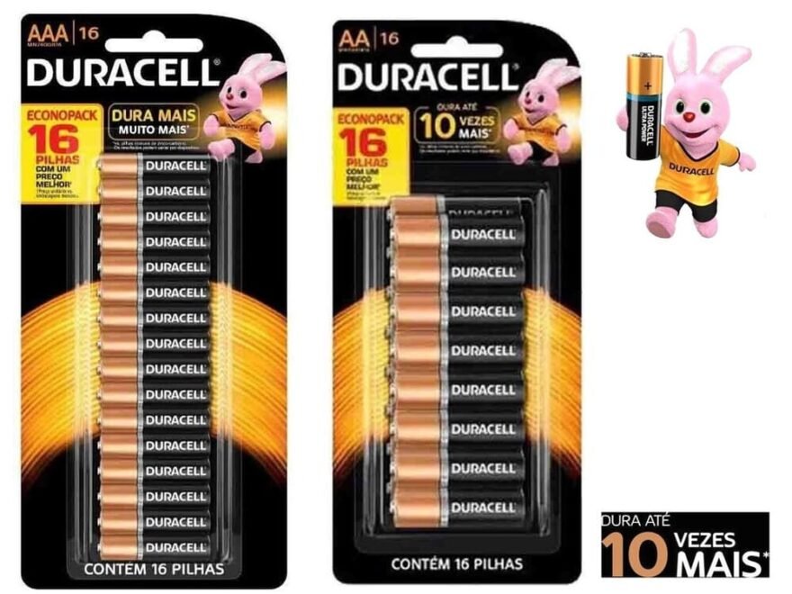 Pilha Palito Duracel AAA