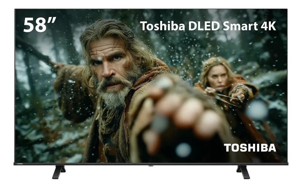 Smart Tv Dled 58 4k Toshiba Vidaa 3hdmi 2usb Wi fi