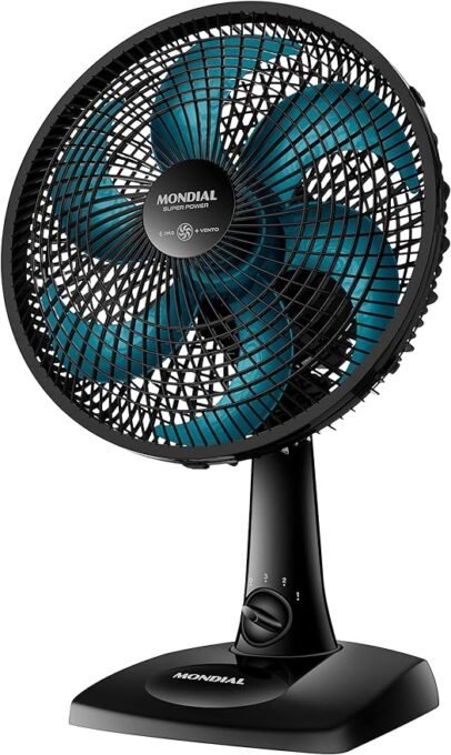 Ventilador de Mesa Mondial 110V 30cm 6 pás Super Power